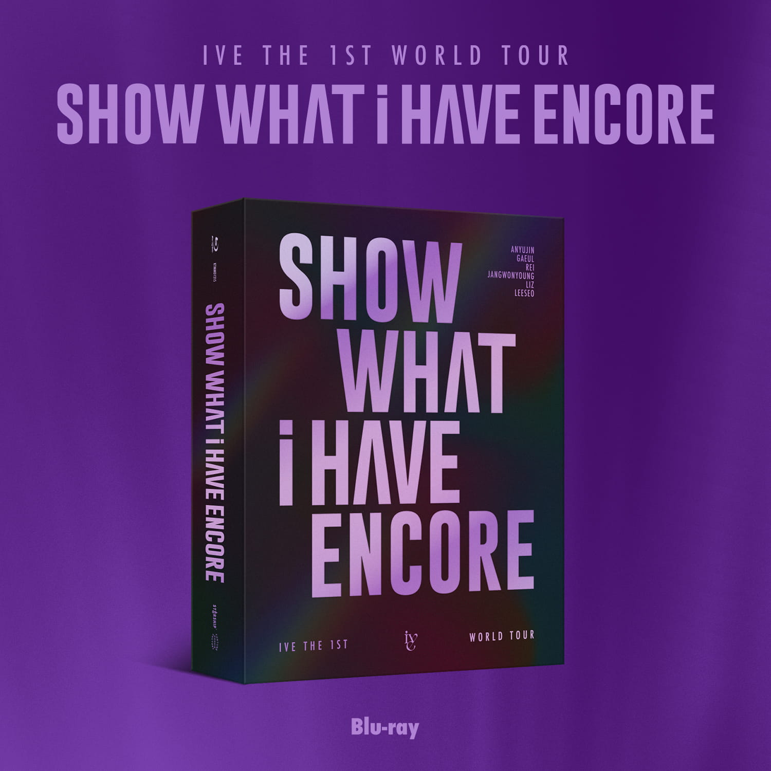 IVE THE 1ST WORLD TOUR [SHOW WHAT I HAVE - ENCORE] Blu-ray | MAKESTAR